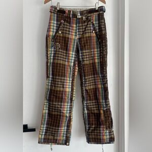 SPECIAL BLEND MEN'S
D.B. SNOWBOARD PANTS
"BRAINBOW" SIZE M